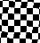 \ t -> swirl (100 * tan t) (checkerBoard 10 black white)  (147K)